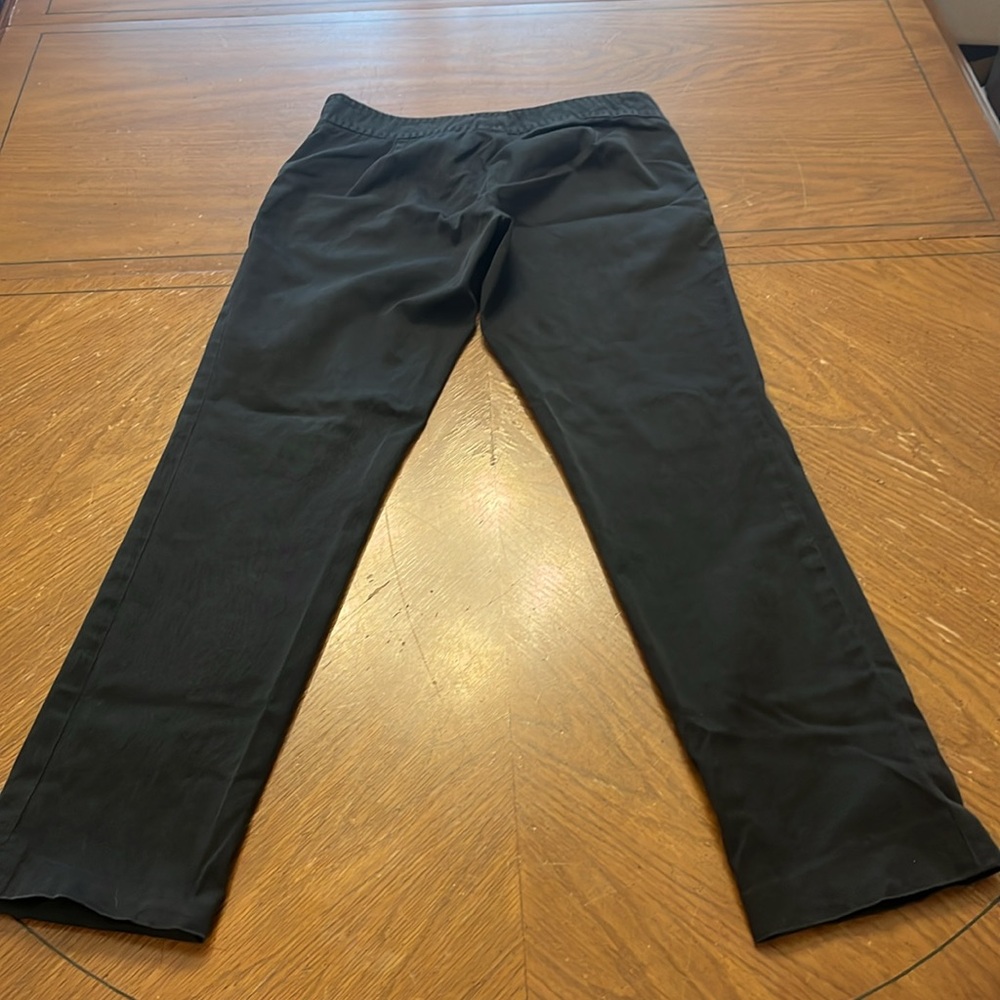 GUCCI Vintage Y2K Straight Leg Ankle Pants Black Sz 38 Italy 24” inseam - Picture 2 of 15